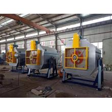 Rotary screw hardening furnace