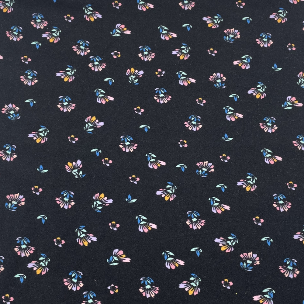 Paño de mezcla de poliéster de patrón de flores Flower Pattern Polyester Blend Cloth