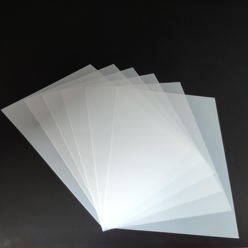 0,19 mm Feuilles de pochoir Mylar réutilisables pour DIY