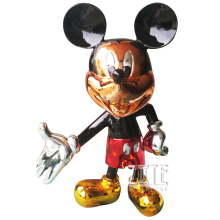Hot Sale Life Size Fiberglass Mickey Mouse Sculpture