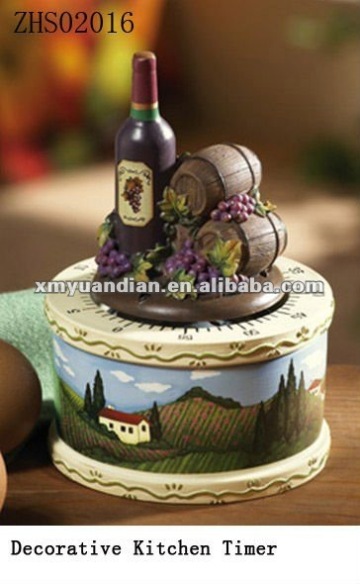 Wine Decor Kitchen Timer