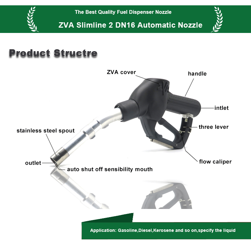 ZVA SL 2 Slimline Automatic Fuel Nozzle For Fuel Dispenser