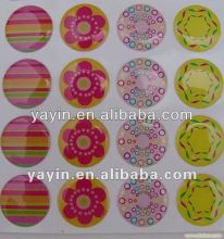 Crystal Domed Epoxy Sticker