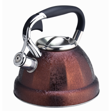 Teakettle de fogão de aço inoxidável durável colorido colorido