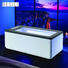 Hydromassage Whirlpool Bathtubs with Air Jet Massage Function