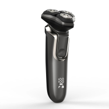 IPX7 Waterproof Professional Wet/Dry Electric Rotary Shaver for Men