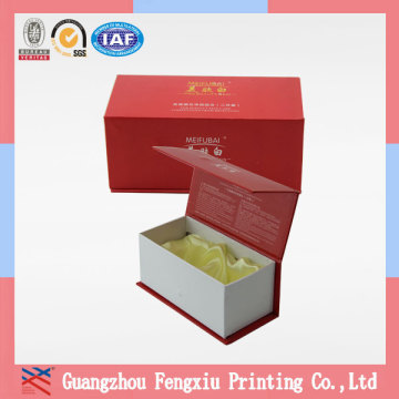 Luxury Paper Box with Satin Insert Decorative Cosmetic Box