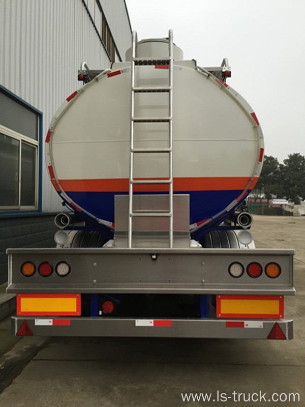 39000L Carbon Steel Oil Tank Semi Trailer