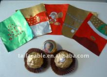 chocolate packing aluminum foil