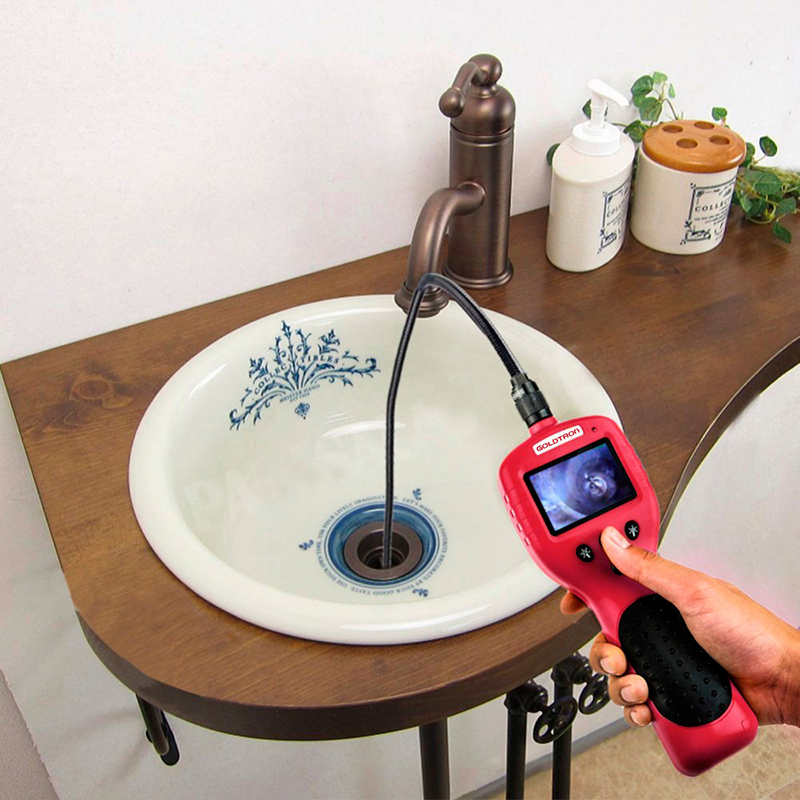 Original GOLDTRON Digital Videoscope GV309 with 8.5mm Diameter Imager Head Inspection Camera