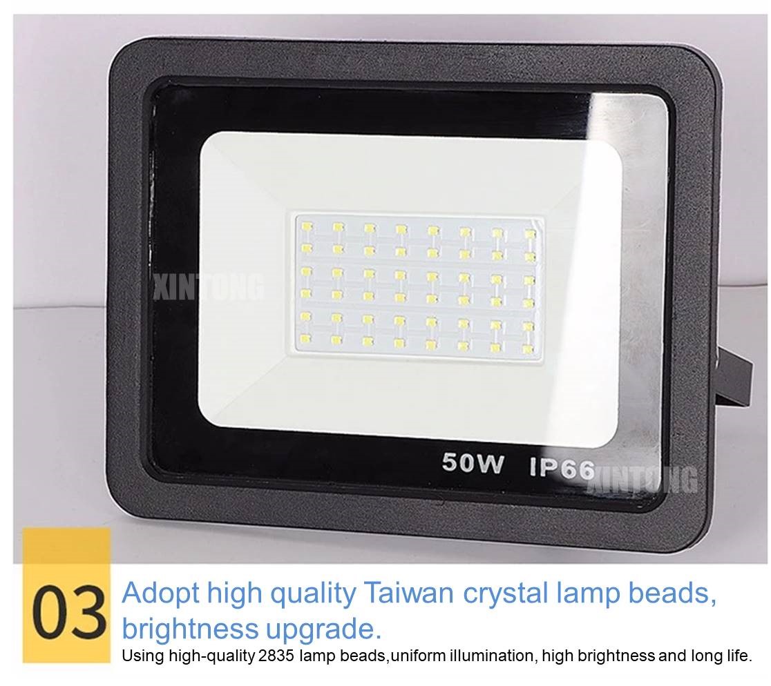 high bright outdoor wall mounted solar flood light