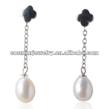 jhumka pearl earring