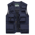 Customized Mens Utility Vest Jacket with Sleeves