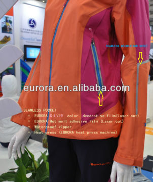 Seamless Hot Melt Adhesive Film for seamless pocket