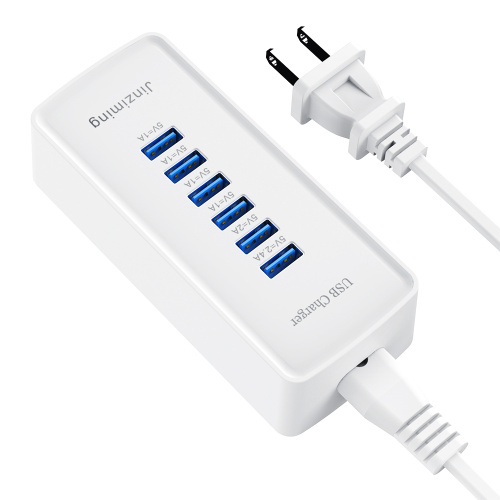 Pengisi Daya Usb Multi Port 6 Port 30w