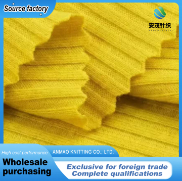 Rib Brushed Knitted Fabric