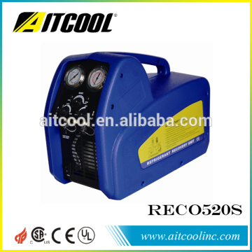 Portable air conditioner R134A R410A gas refrigerant recovery recycling unit manufacturer RECO520S