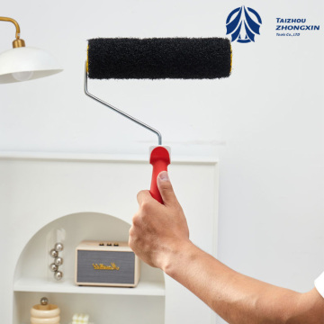 Black Sponge Paint Roller Set for Home Renovation