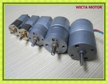 low rpm gear dc motor 6v 12v