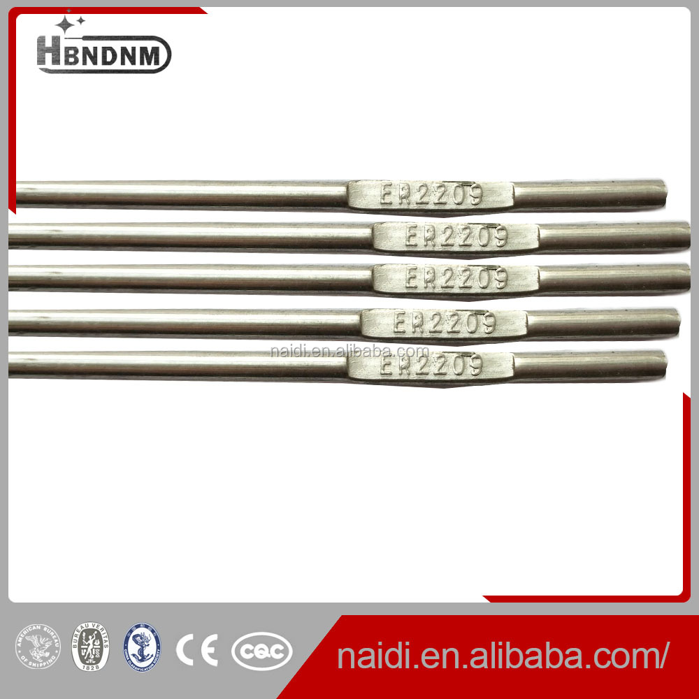 duplex stainless steel tig welding wire aws a5.9 er2209 rods price per kg