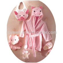 5pcs Pink Baby Bath Gift Sets?