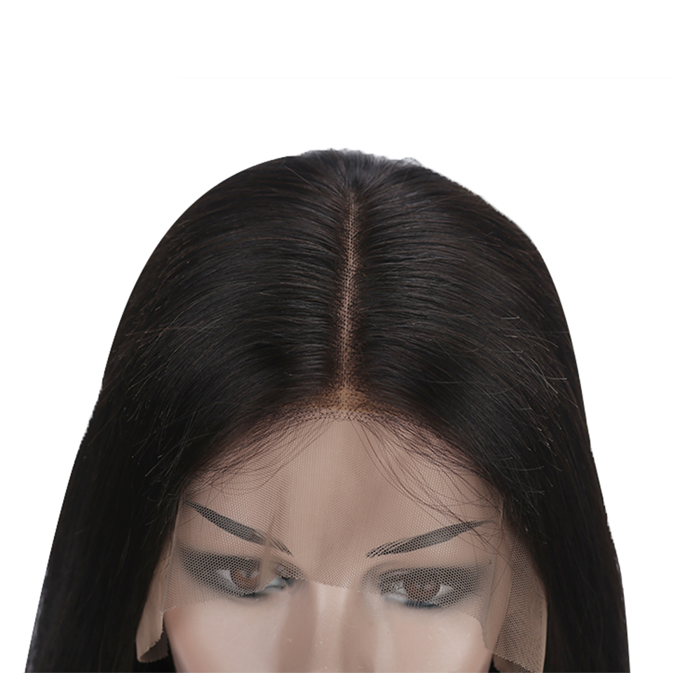 Lace Front Wig Human Hair Natural Brazilian Straight Lace With Baby Dhl Head Layer Style Brazil