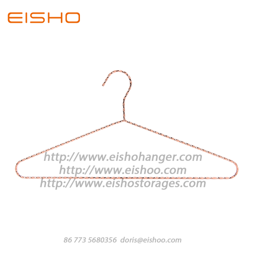 EISHO Rose Gold Metal Coat Kleiderbügel