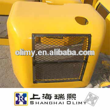 Tailor-made UV resistant and anti corrosion firm hand lay up fiberglass machine cover