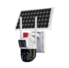 Dual eye solar monitoring camera