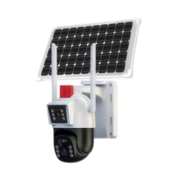 Dual eye solar monitoring camera
