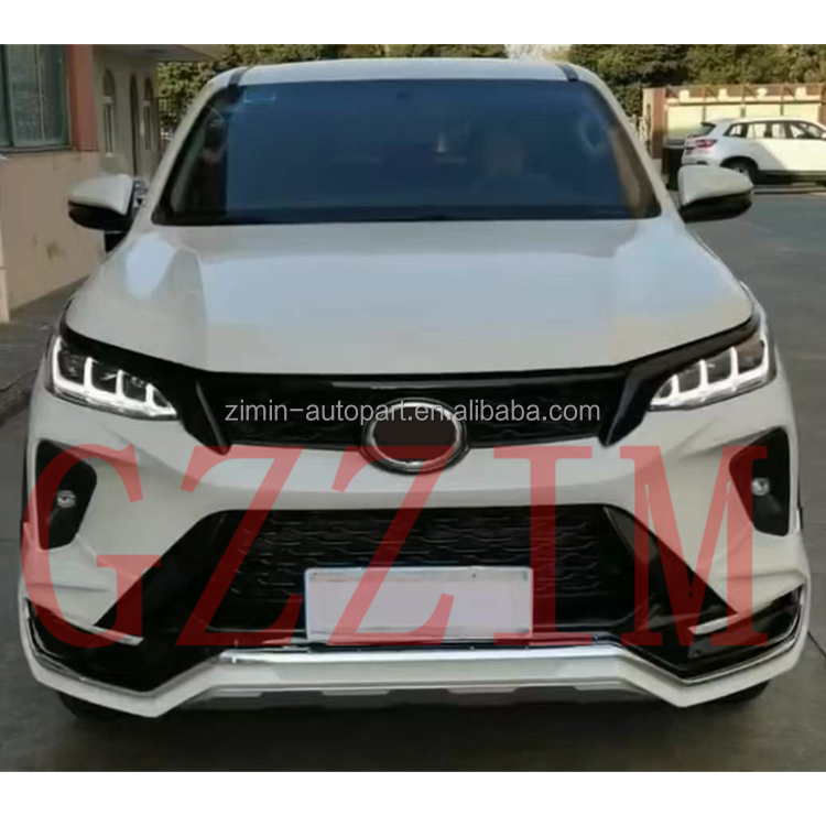 Front Rear Bumper Grille Body Kits Head Lamp & Tail Lamp For Fortu*er 2021
