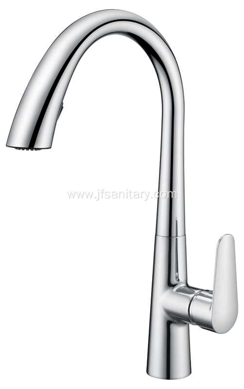 Contemporary Pull Down Kitchen Sink Faucet