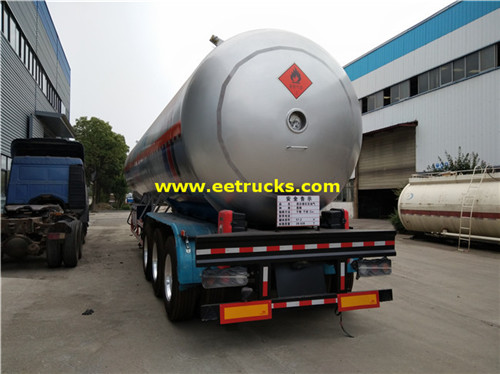 30MT 57000L البروبان دبابات مقطورة