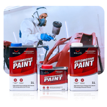 High Solid Automotive Refinish Clear Coat Acrylic Resin Varnish with Hardener