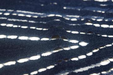 Nylon Polyester Chenille Lace Fabric