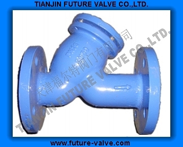 PN16 Cast Iron Flanged Y Strainer / Filter (GL41H-16)