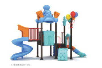 Children Plastic Slide Outdoor Playground