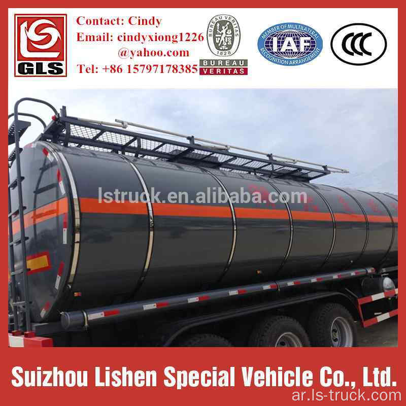 40000 Liters Carbon Steel Insulation Asphalt tank مقطورة