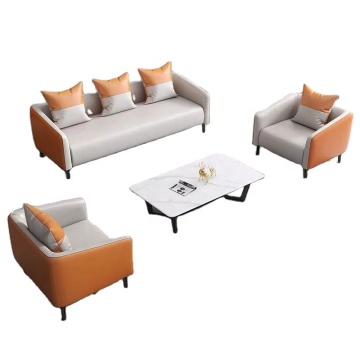 Factory Direct High-End Office Reception Sofa Sets for Business Areas and VIP Negotiations