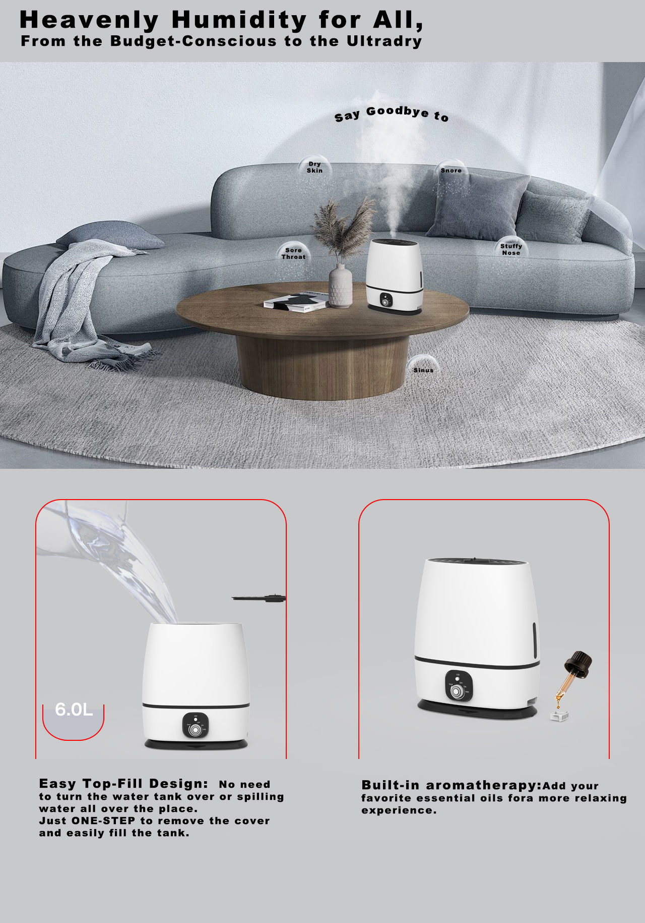 HTJ-2295B humidifier air HTJ-2295B humidifier air