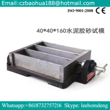 40x40x160mm plastic/steel cement mortar test mold