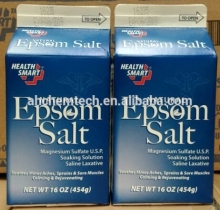 Natural bath epsom salts good for your skin health with milk box package