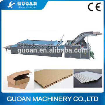 high speed Semi-automatic fluting paper laminating machine