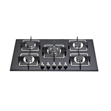 4 Burners Stainless Steel Cast Iron Gas Stove