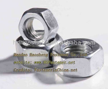 HEX BOLTS WITH HEX NUTS