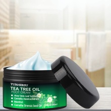YURHERSU Foot Care Tea Tree Oil Cream - Exfoliating & Moisturizing Foot Cream