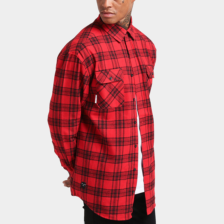 Men's Flannel Plaid Shirt