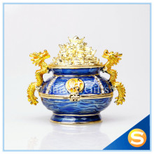 FengShui Cornucopia Trinket Jewelry Box Metal Craft Decorative Box