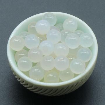 16MM White Agate Chakra Balls for Meditation Home Decoration