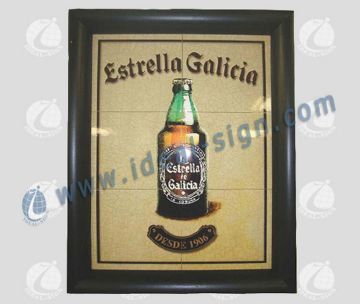 Estrella Tile Wooden Framed Movie Posters Cinema Light Box Blockbuster